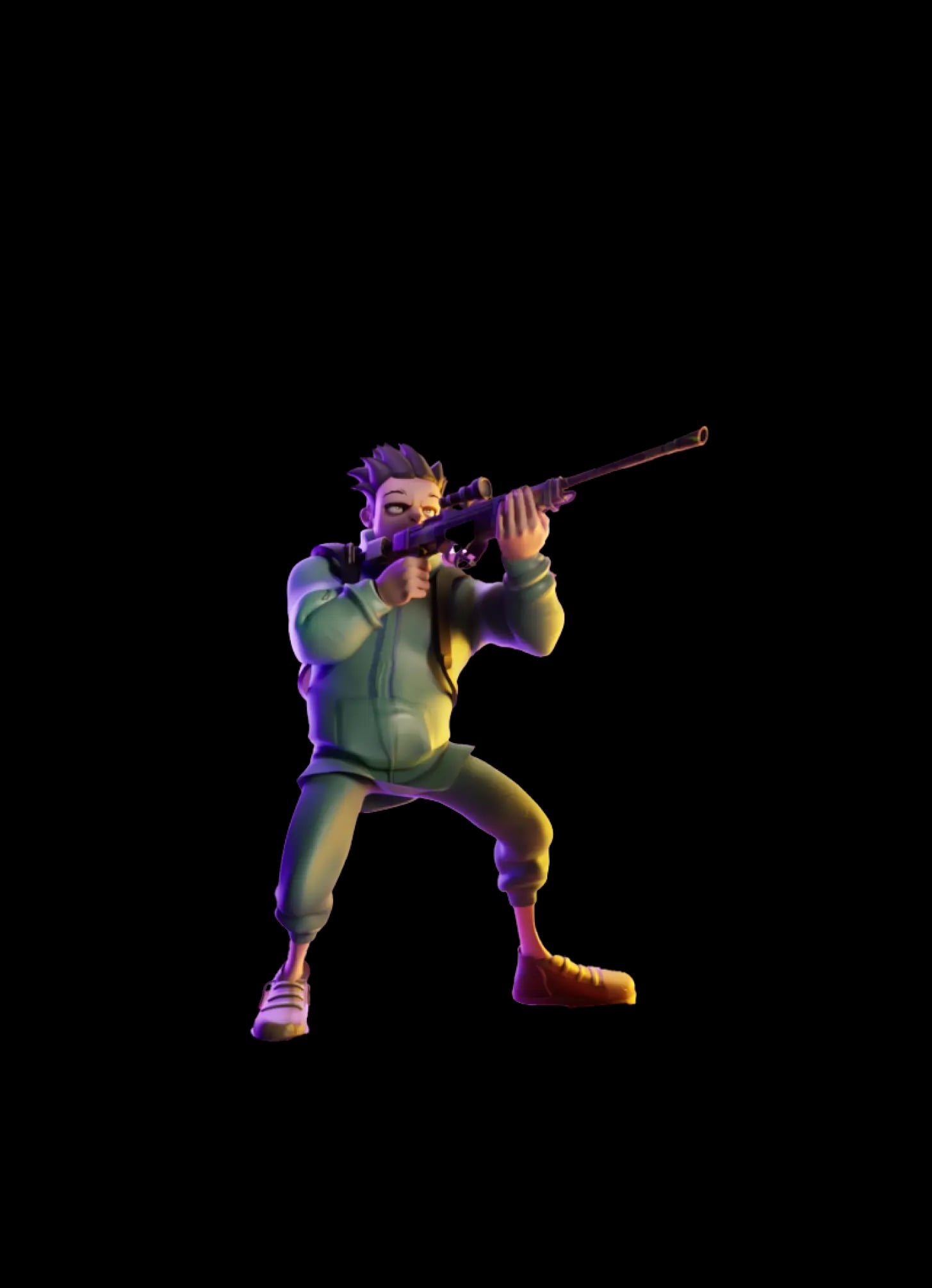 SPLUDGE WARS front layer character art from Rekt Games